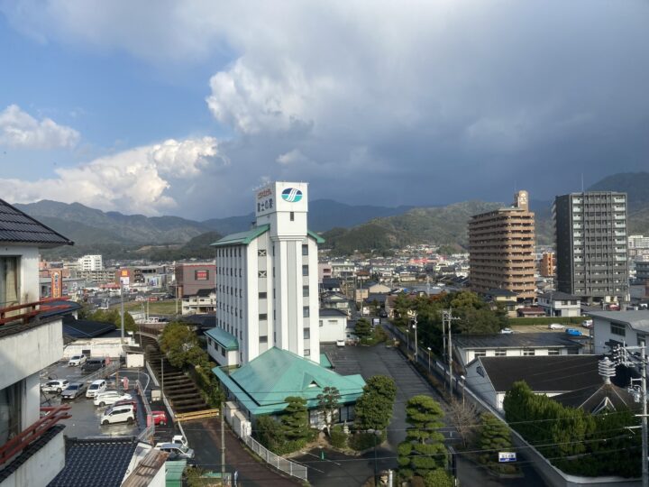 山口県湯田温泉の街