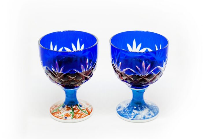 切子ペアグラス