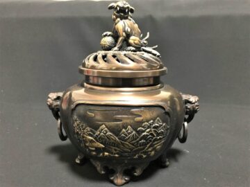 鋳銅　香炉3