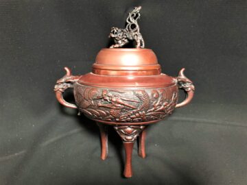 工芸品　鋳銅　香炉4